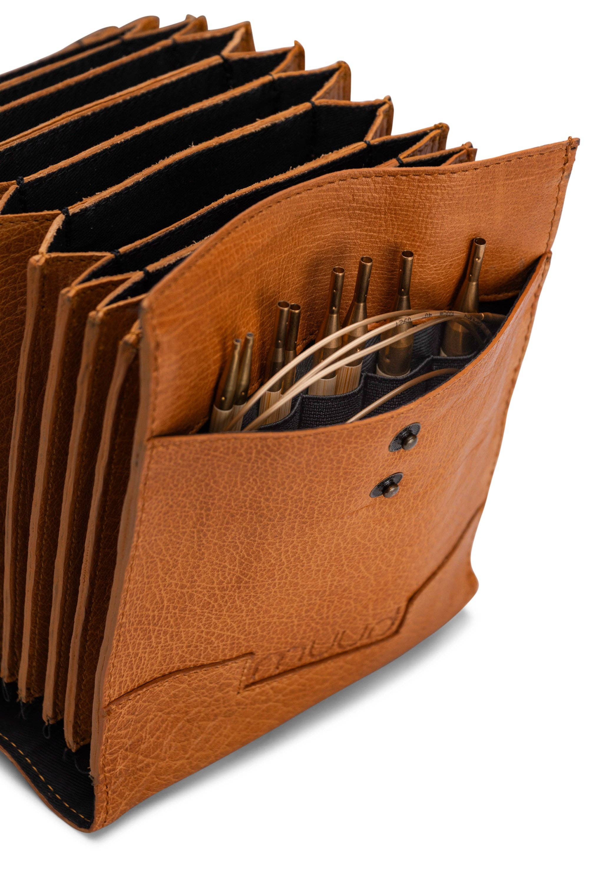 Betina XL Needle Case: Whisky
