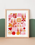 Harvest Grid Cross Stitch Kit
