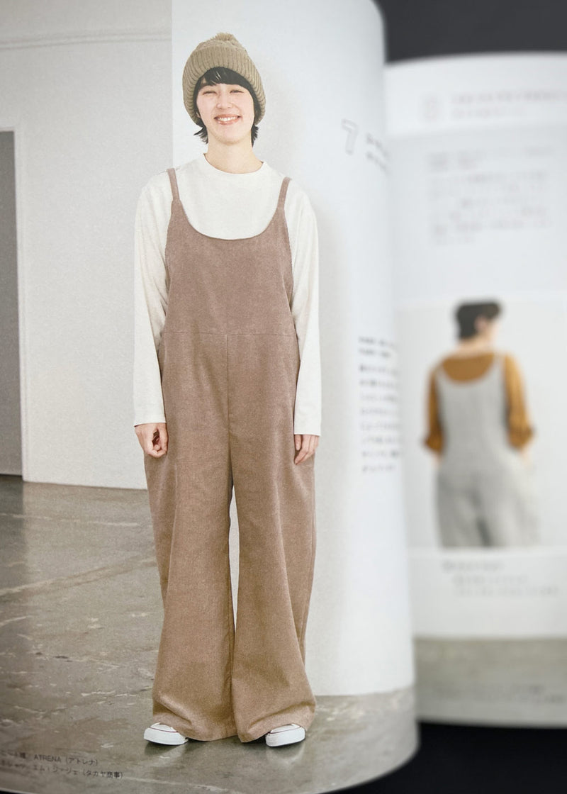 Beautiful Overalls and Trousers, Japanese Sewing Book