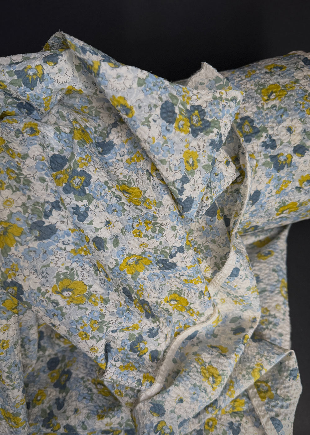 Botanical Dream Ripple Lawn. Citron