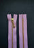 YKK Brass Zip with Ball Pull, Pink