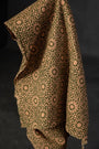 Quilted Hand Printed Cotton - Praline Papercut