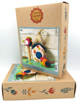 Birdhouse + Birds - Felt Hand Stitching Kit, Corinne Lapierre