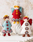 Scandinavian Angels - Felt Hand Stitching Kit, Corinne Lapierre