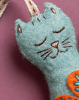 Folk Cat - Felt Hand Stitching Kit, Corinne Lapierre