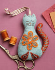 Folk Cat - Felt Hand Stitching Kit, Corinne Lapierre