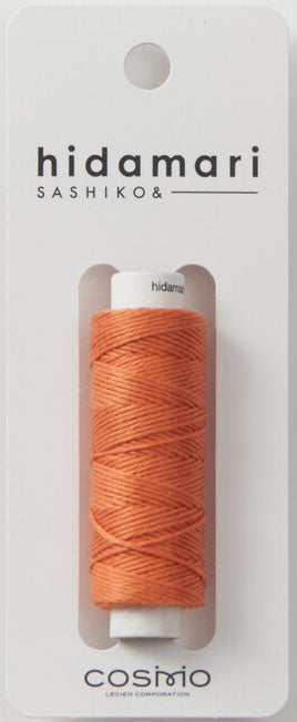 Pure Cotton Sashiko Thread - 30m Fall Orange