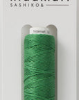 Pure Cotton Sashiko Thread - 30m Grass Green