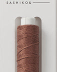 Pure Cotton Sashiko Thread - 30m Mocha