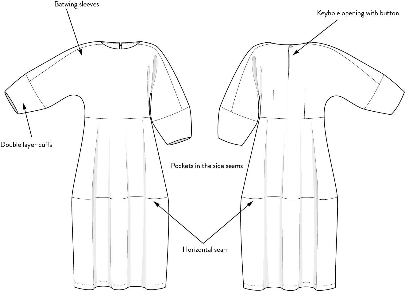 The Assembly Line - Barrel Dress