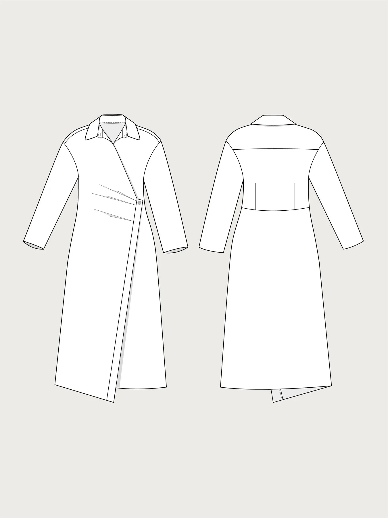 The Assembly Line - Wrap Dress