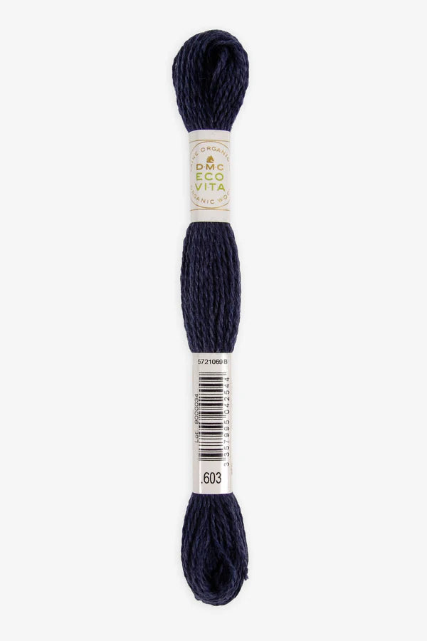 DMC Eco Vita Organic Wool Thread. 603 Abyssinian Myrtle