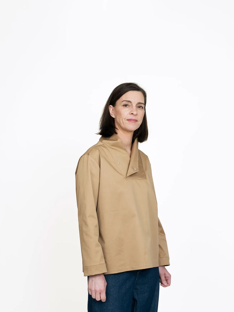 The Assembly Line - Wrap Collar Shirt
