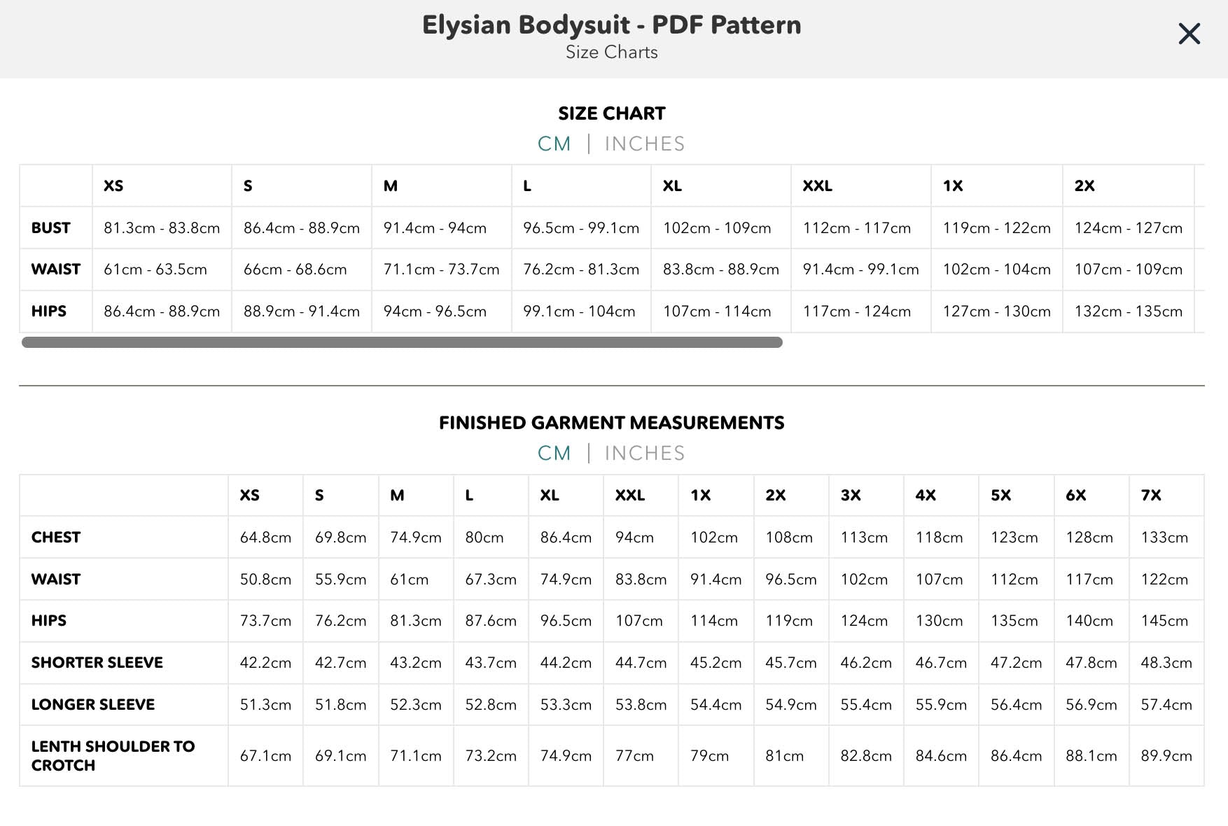 Friday Pattern Company - Elysian Bodysuit