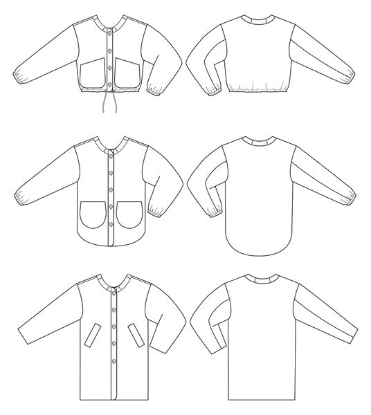Papercut Patterns, Emmi Coat