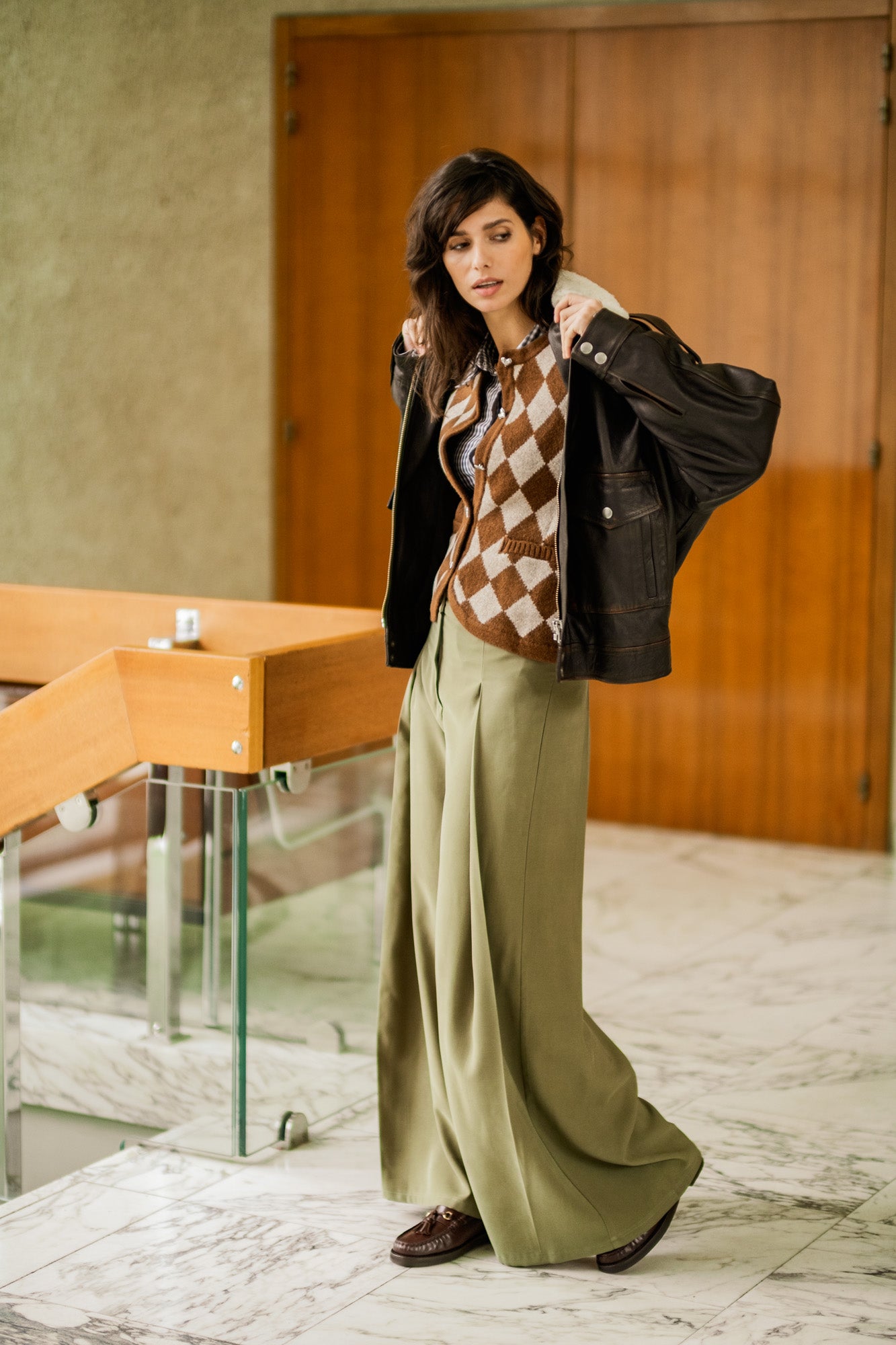 Fibre Mood Ivanna Wide Leg Trousers