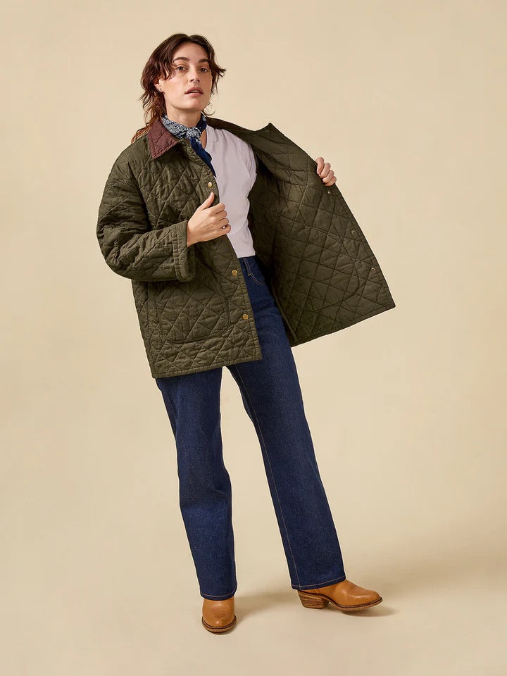 Closet Core Patterns Fowler Barn &amp; Quilted Coat