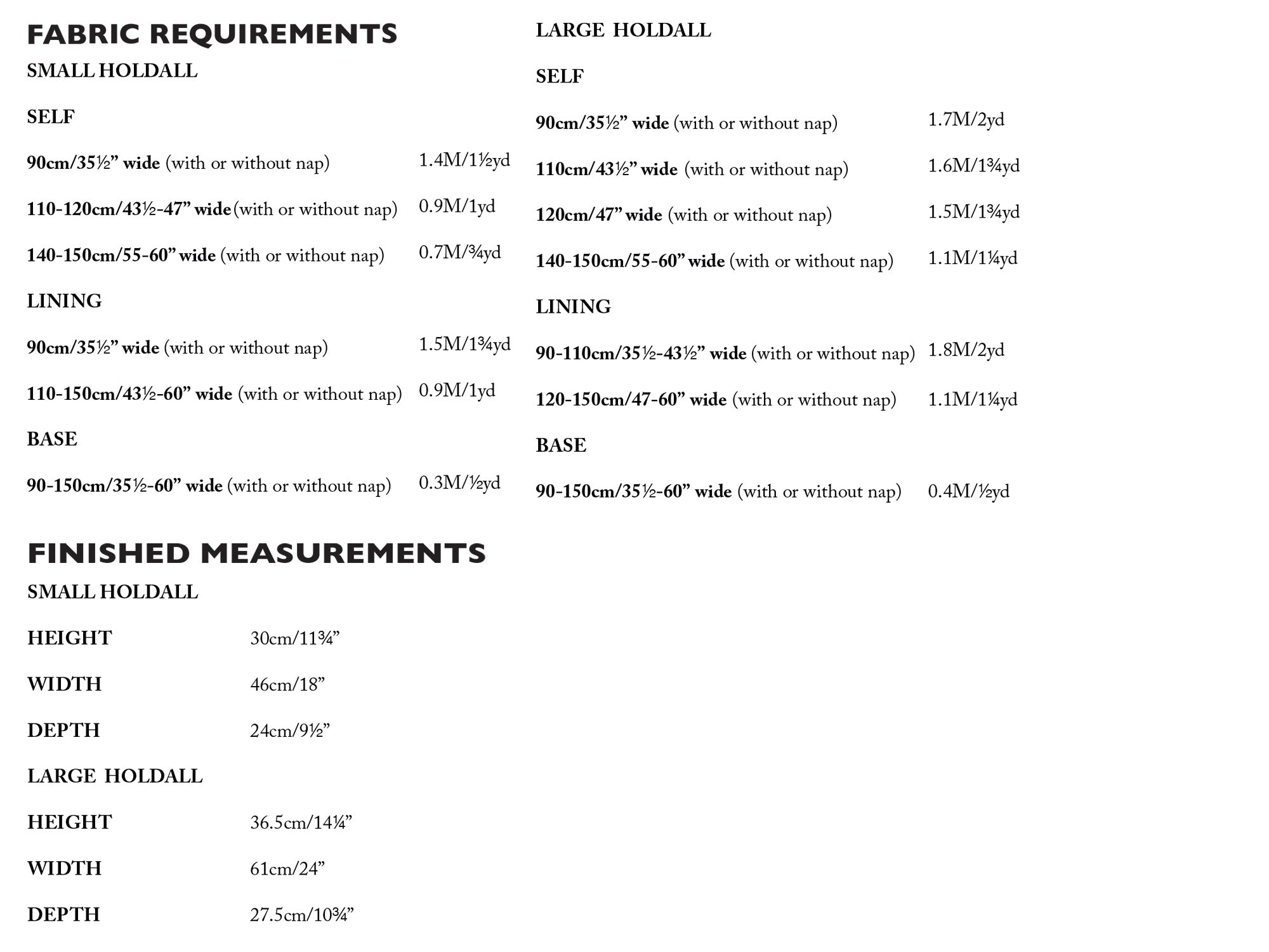 Francli Weekender Bag Sewing Pattern