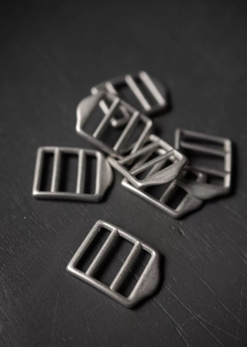 Metal Ladder Lock - Matt Nickel or Old Brass, 25mm