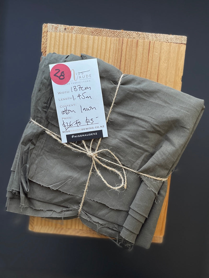 Dress/Top Weight Cotton Fabric Remnants