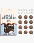 Jacket Hardware Kit | Aged Copper