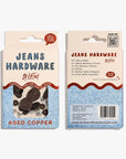 Jeans Hardware Kit | Aged Copper