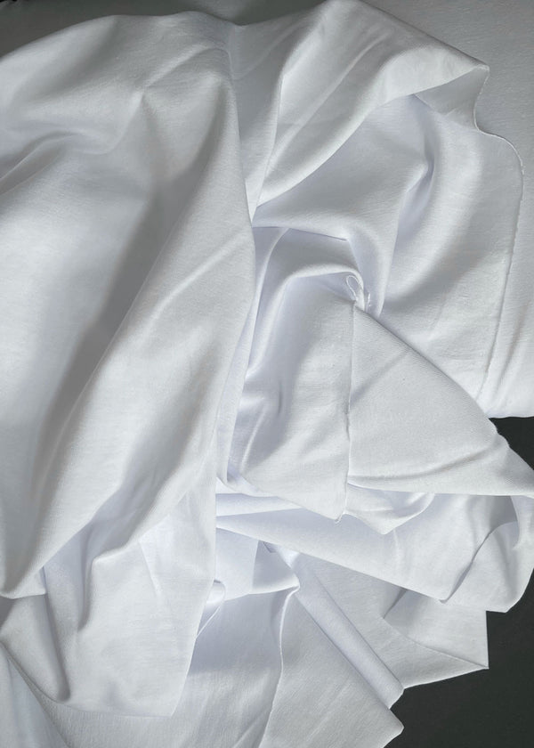 Go To Organics - Jersey Knit, Bright White