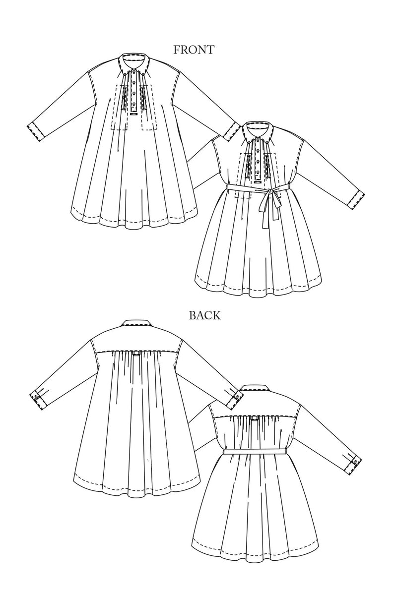 Merchant & Mills The Cawley Dress Sewing Pattern