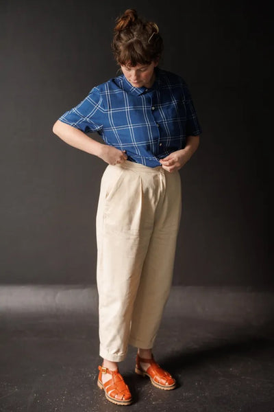 *Merchant and Mills. Pegs Trouser Printed Paper Sewing Pattern – Miss Maude