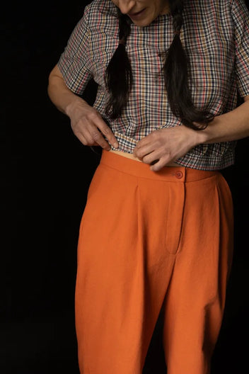 *Merchant and Mills. Pegs Trouser Printed Paper Sewing Pattern – Miss Maude