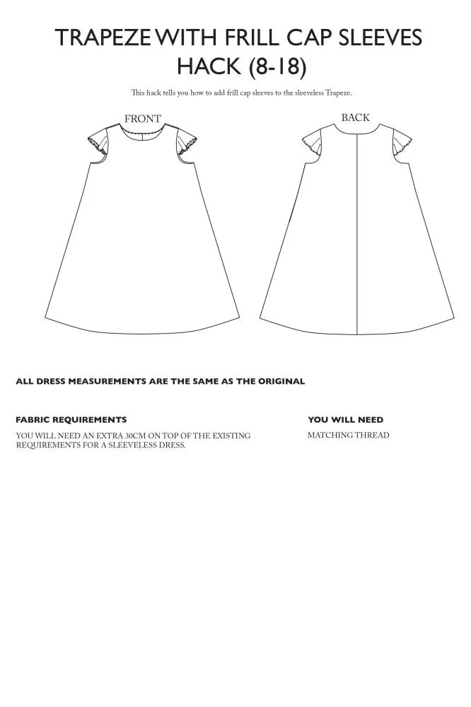 Merchant &amp; Mills Trapeze Dress Additions