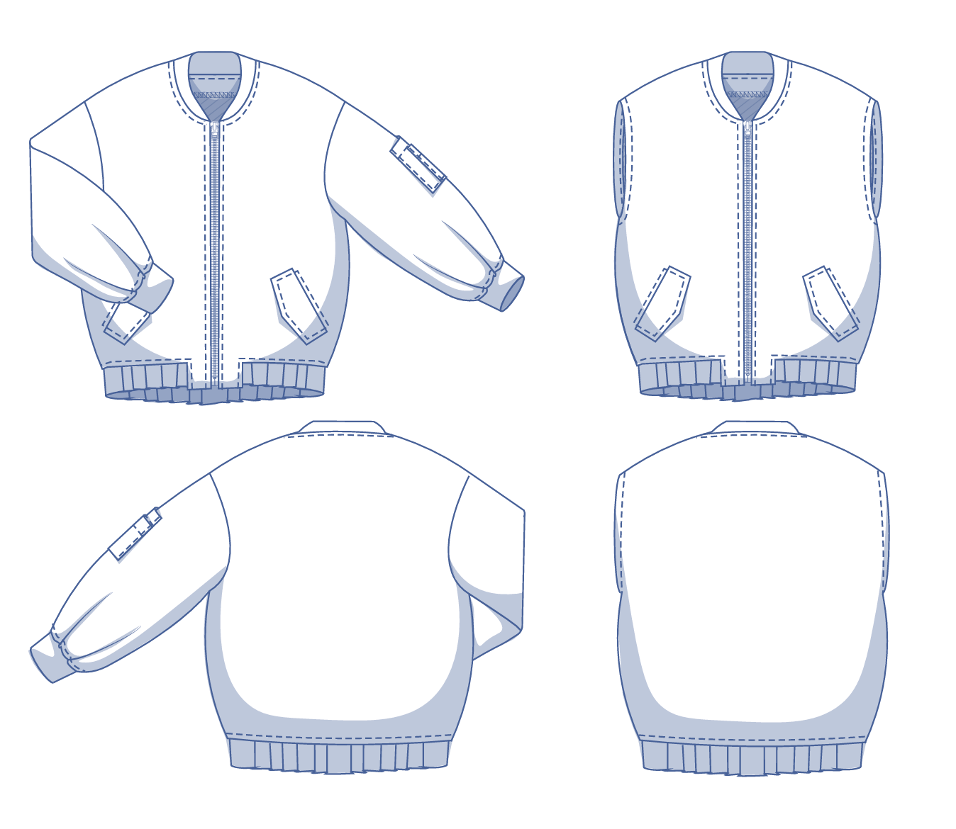 Fibre Mood Vinny Bomber Jacket
