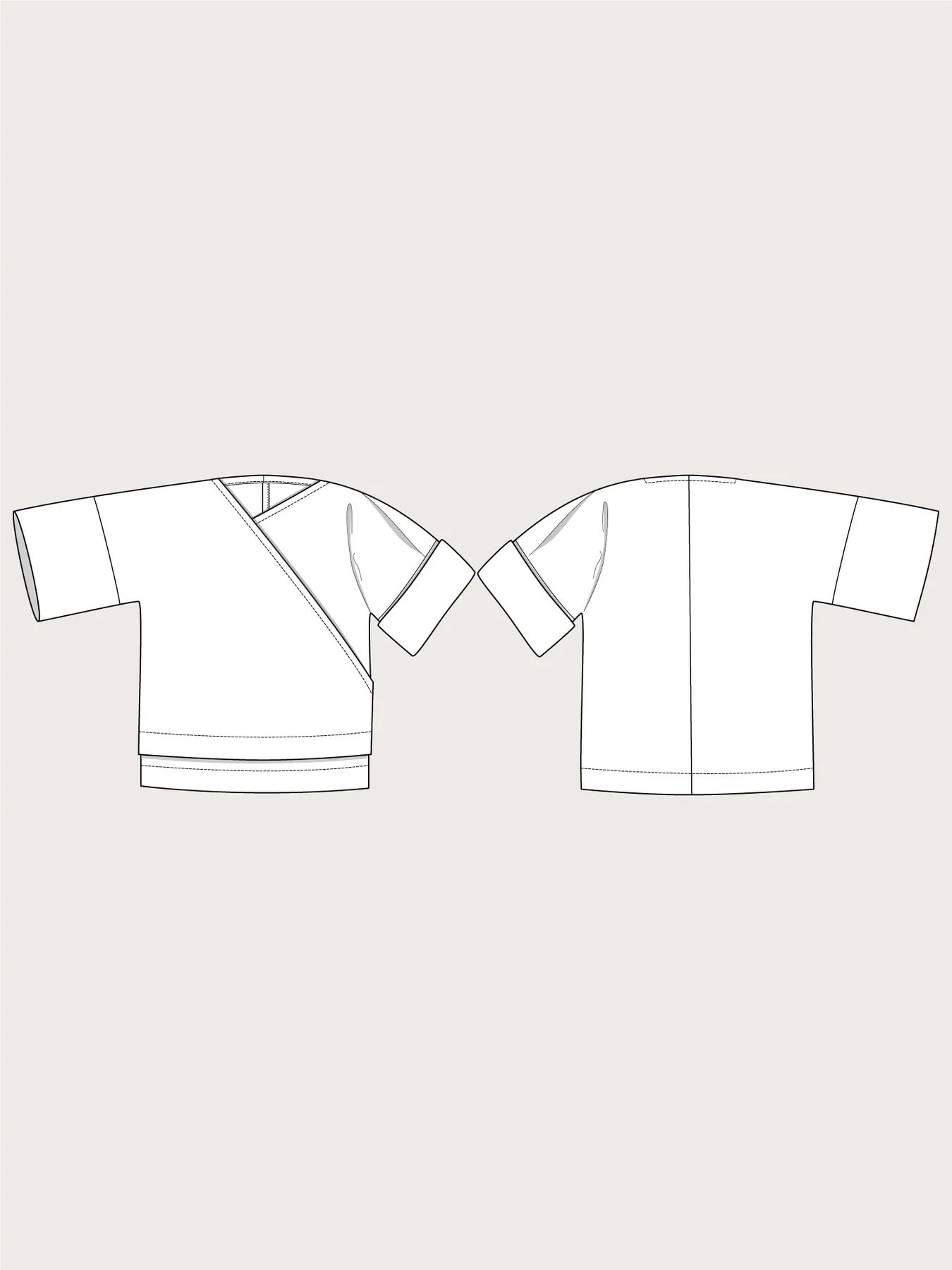 The Assembly Line - Wrap Top and Dress