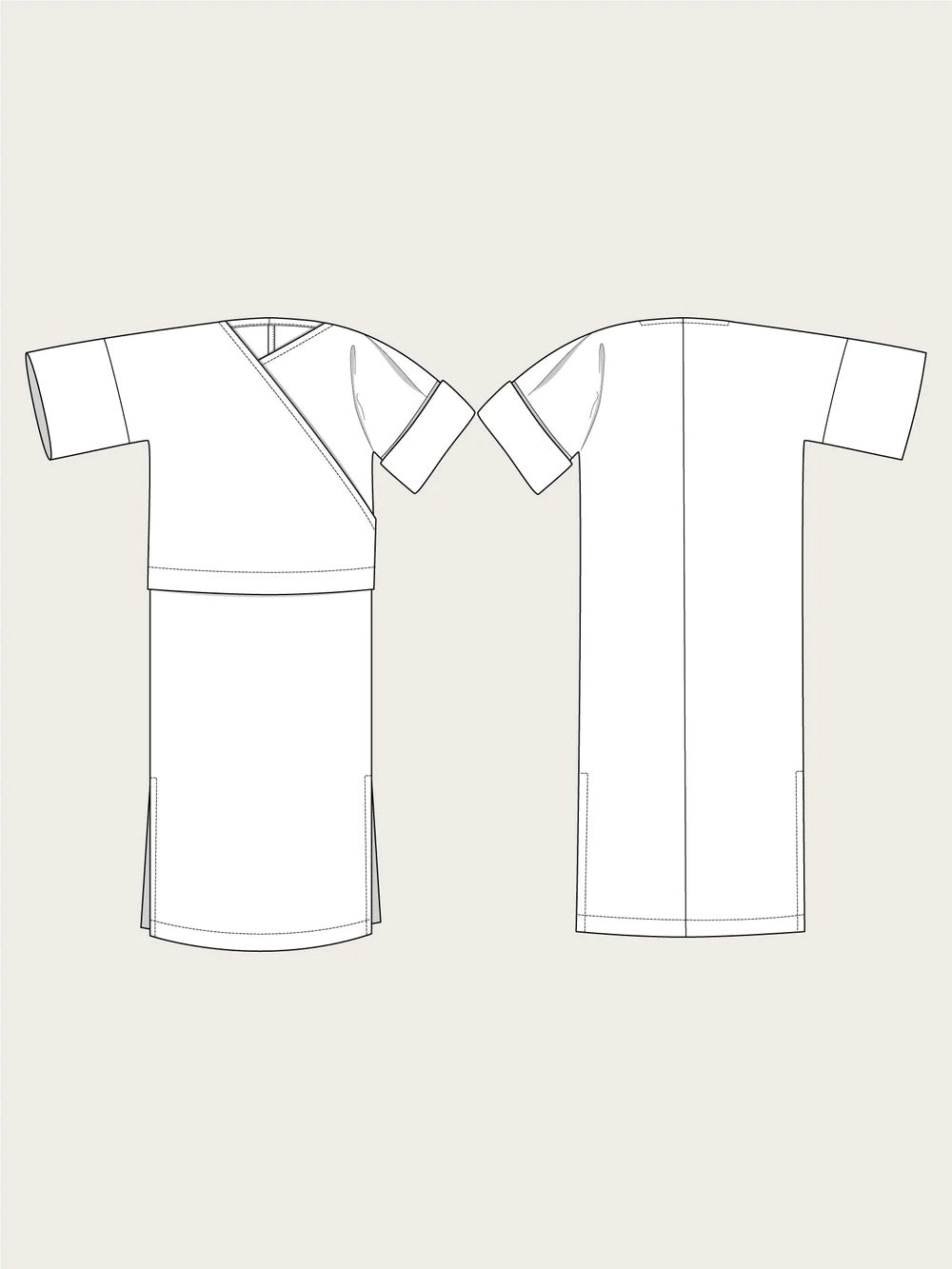 The Assembly Line - Wrap Top and Dress