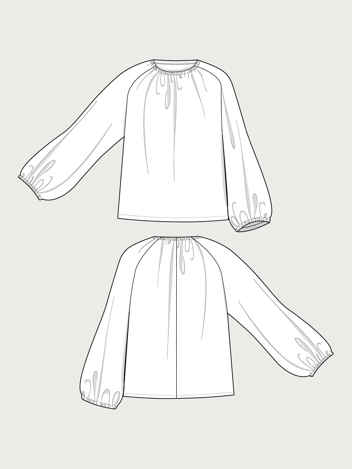 The Assembly Line - Billow Blouse