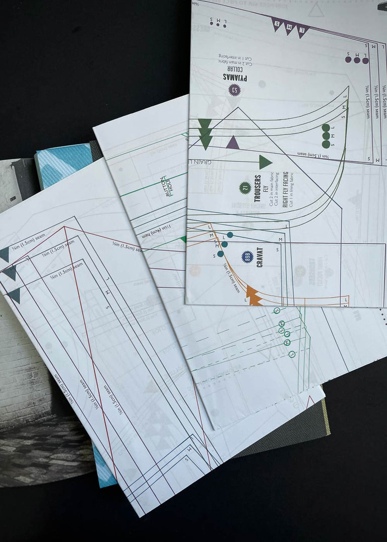 The Gentleman's Wardrobe Sewing Pattern Book – Miss Maude