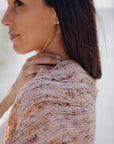 The Lone Skein Shawl, Joji. Print Knitting Pattern