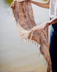 The Lone Skein Shawl, Joji. Print Knitting Pattern