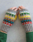 Easy Knitted Fingerless Gloves