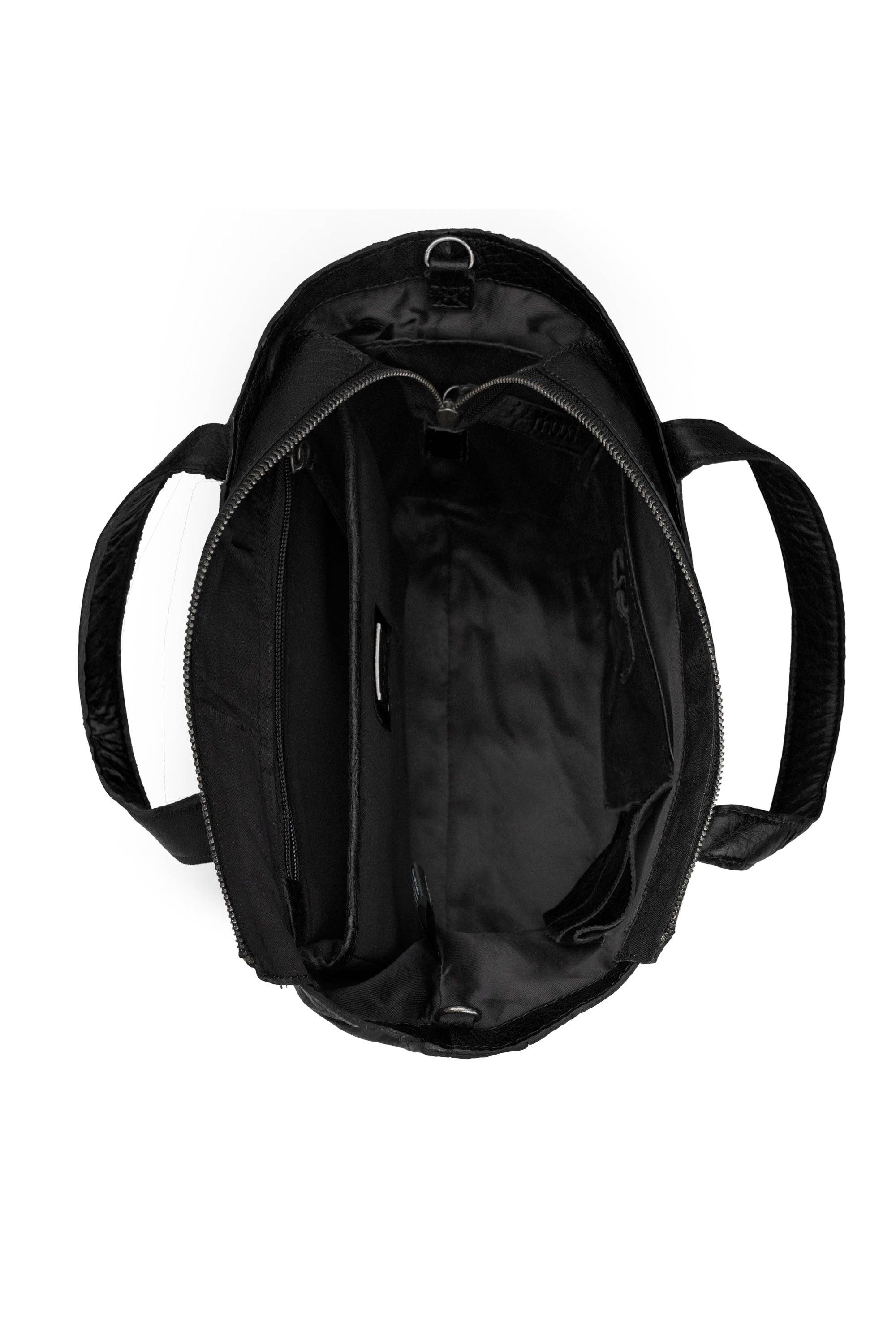 Hiba with zip: Black