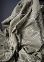 Arabella Olive -  Embroidered Linen Viscose