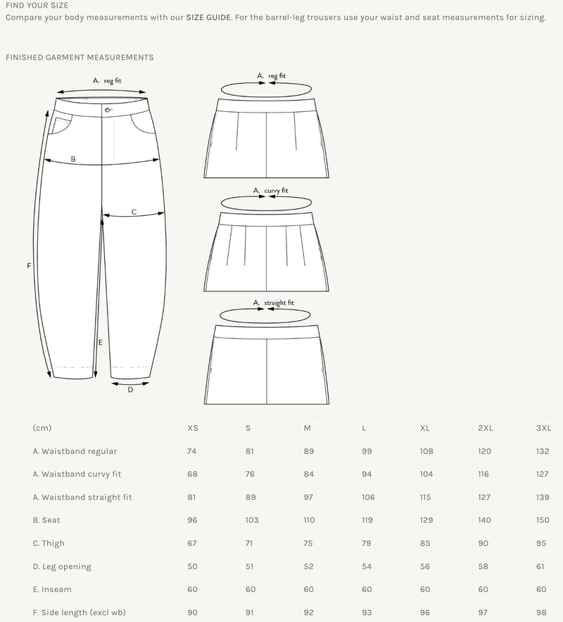 The Assembly Line - Barrel-Leg Trousers