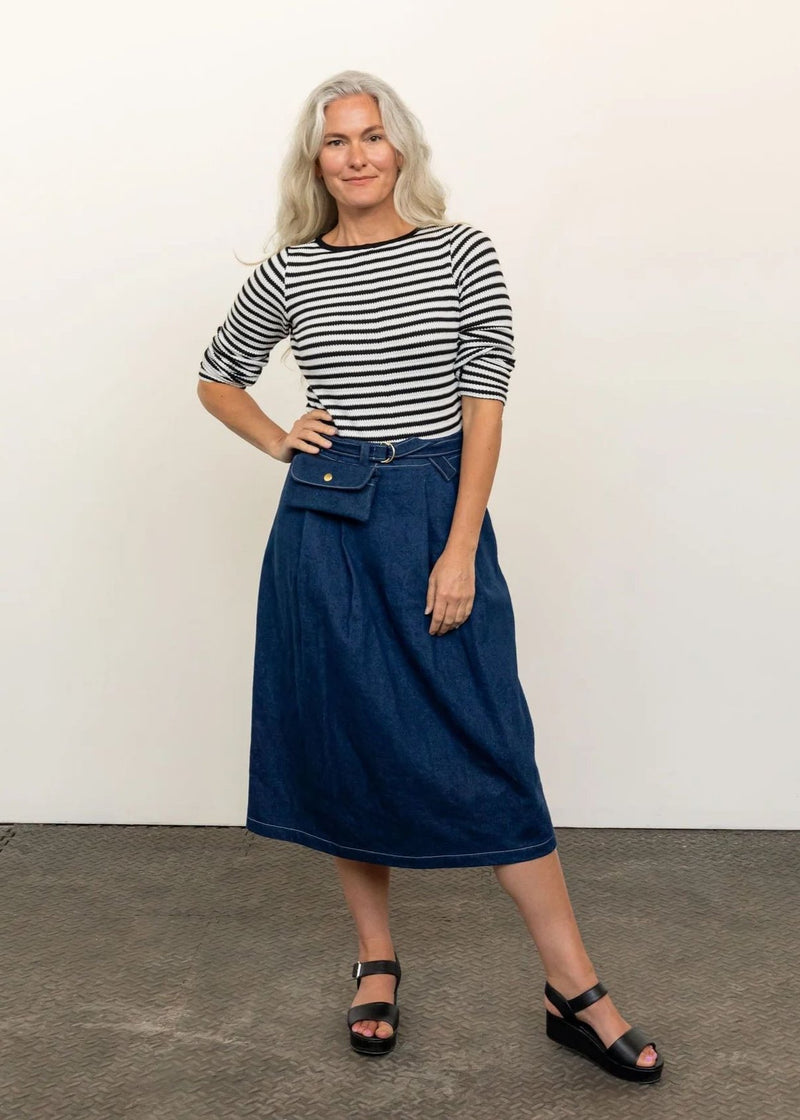 Friday Pattern Company - Bernadette Skirt