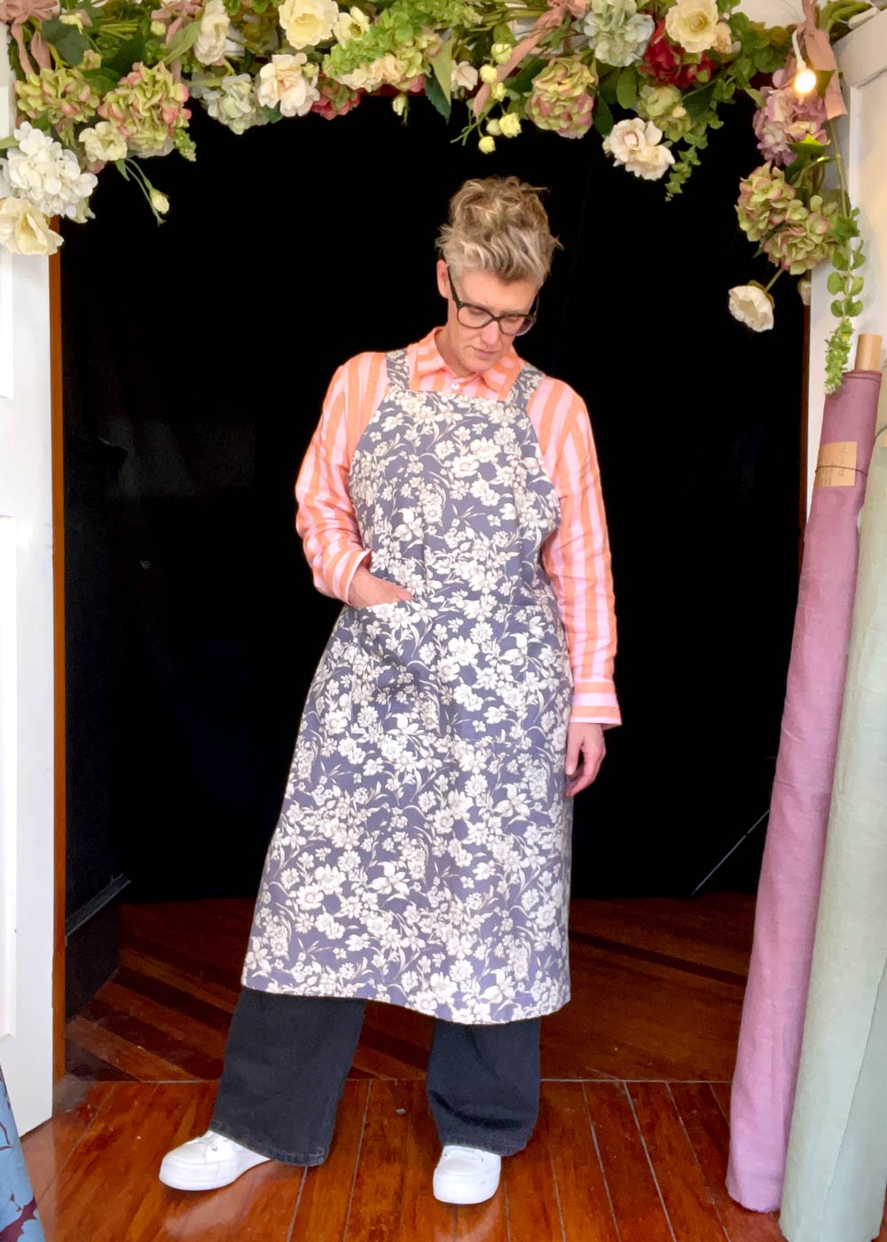 トップス fig London Betty apron Merchant & Mills Betty Apron - shop online – Miss Maude