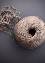 Bio Sesia 5 Organic Cotton Yarn 4ply. Cocoa 2450
