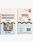 Dungarees Hardware Kit | Silver