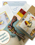 Little Mouse The Librarian - Felt Hand Stitching Kit, Corinne Lapierre
