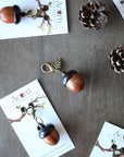 Little Acorn Stitch Marker Keeper