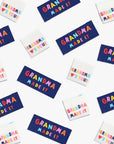 Grandma Made It/Grandma Loves You! Woven Labels