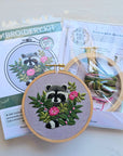 Raccoon Embroidery Kit